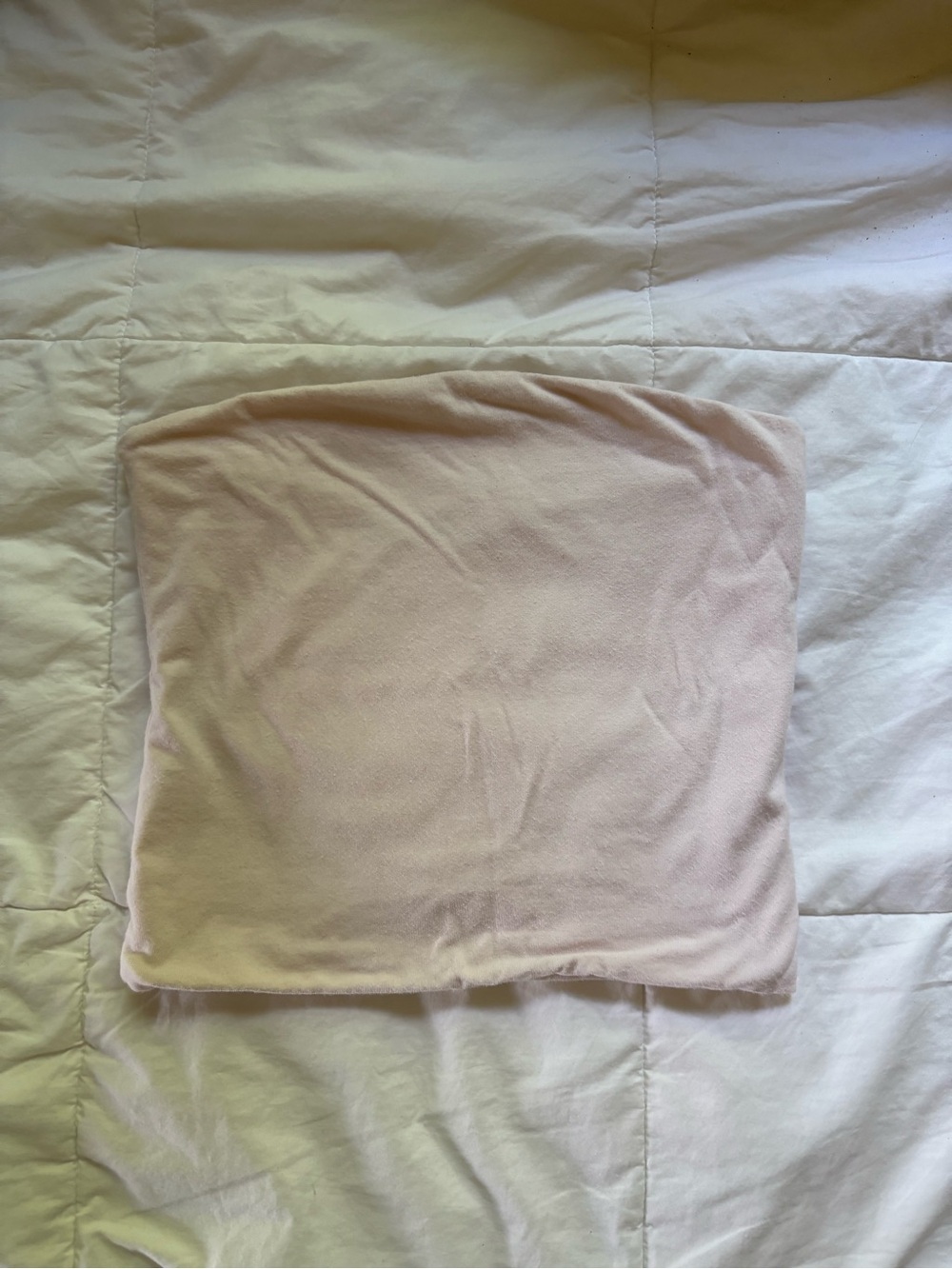 Brandy Melville Soft Light Pink Strapless Tube Top